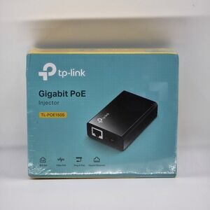 TP-Link TL-POE150S Gigabit POE Injector 802.3af New Sealed